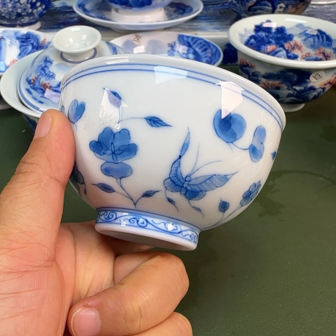景德镇纯手绘茶具圆圆207