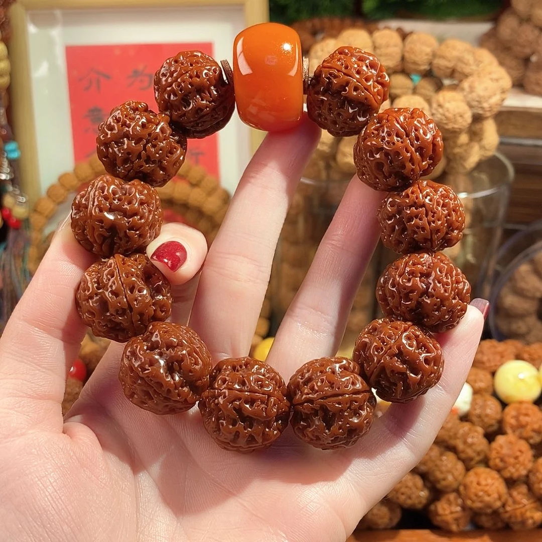 金刚菩提吊坠215玉华花蜜