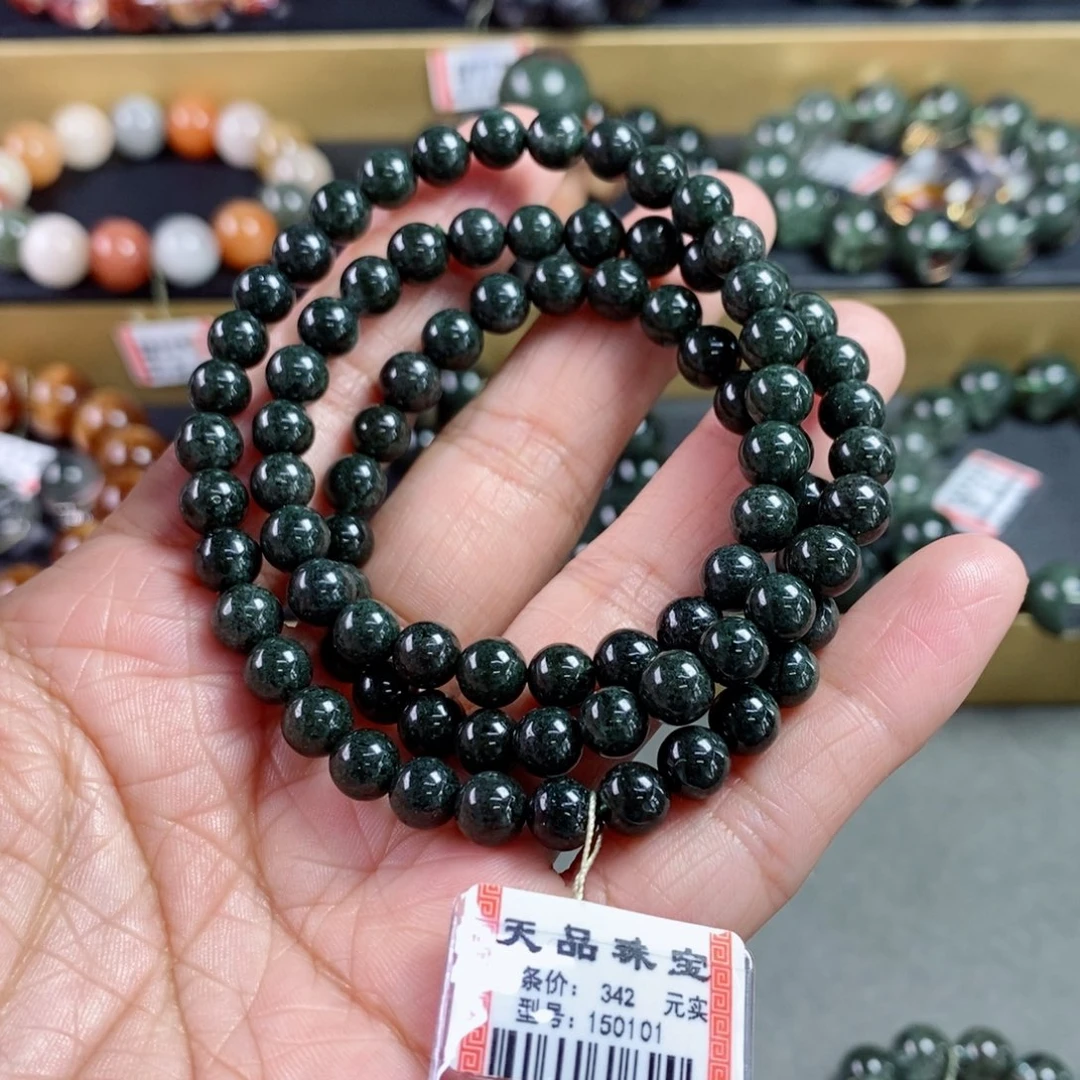 水晶手链未镶嵌小****g绿幽灵手链150101