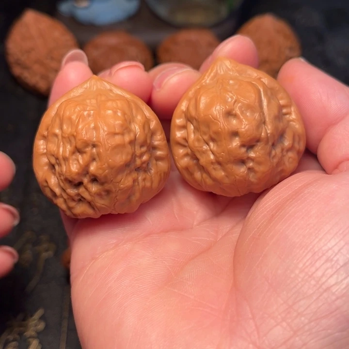 把件文玩核桃古蟾35