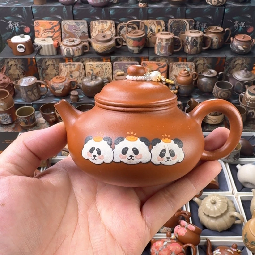 茶壶紫砂150cc原矿精工半手