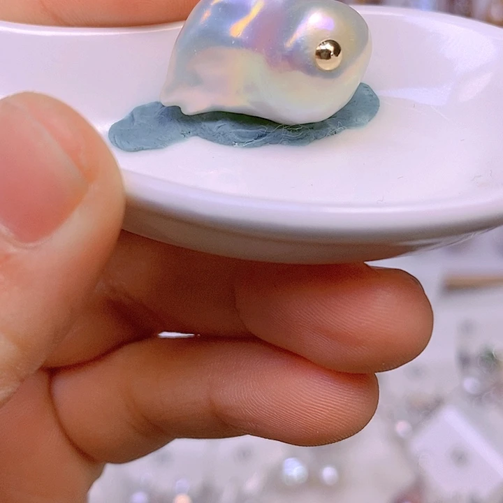 淡水珍珠颈饰合金