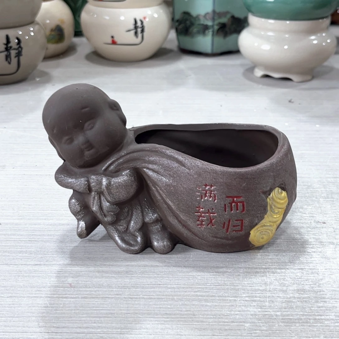 陶瓷绿植多肉微瑕花盆