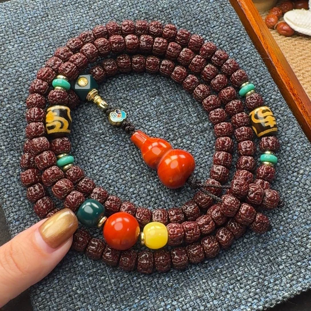 金刚菩提吊坠黑金