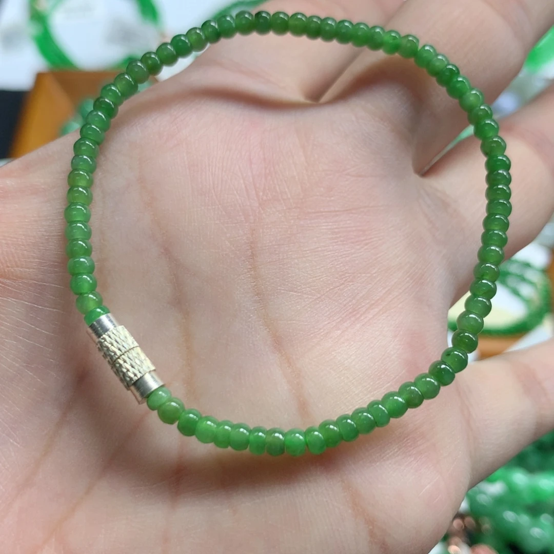 未镶嵌手链翡翠翡翠