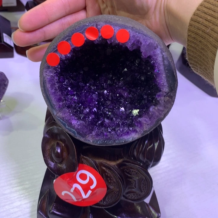 紫晶大型摆件（非配饰）未镶嵌