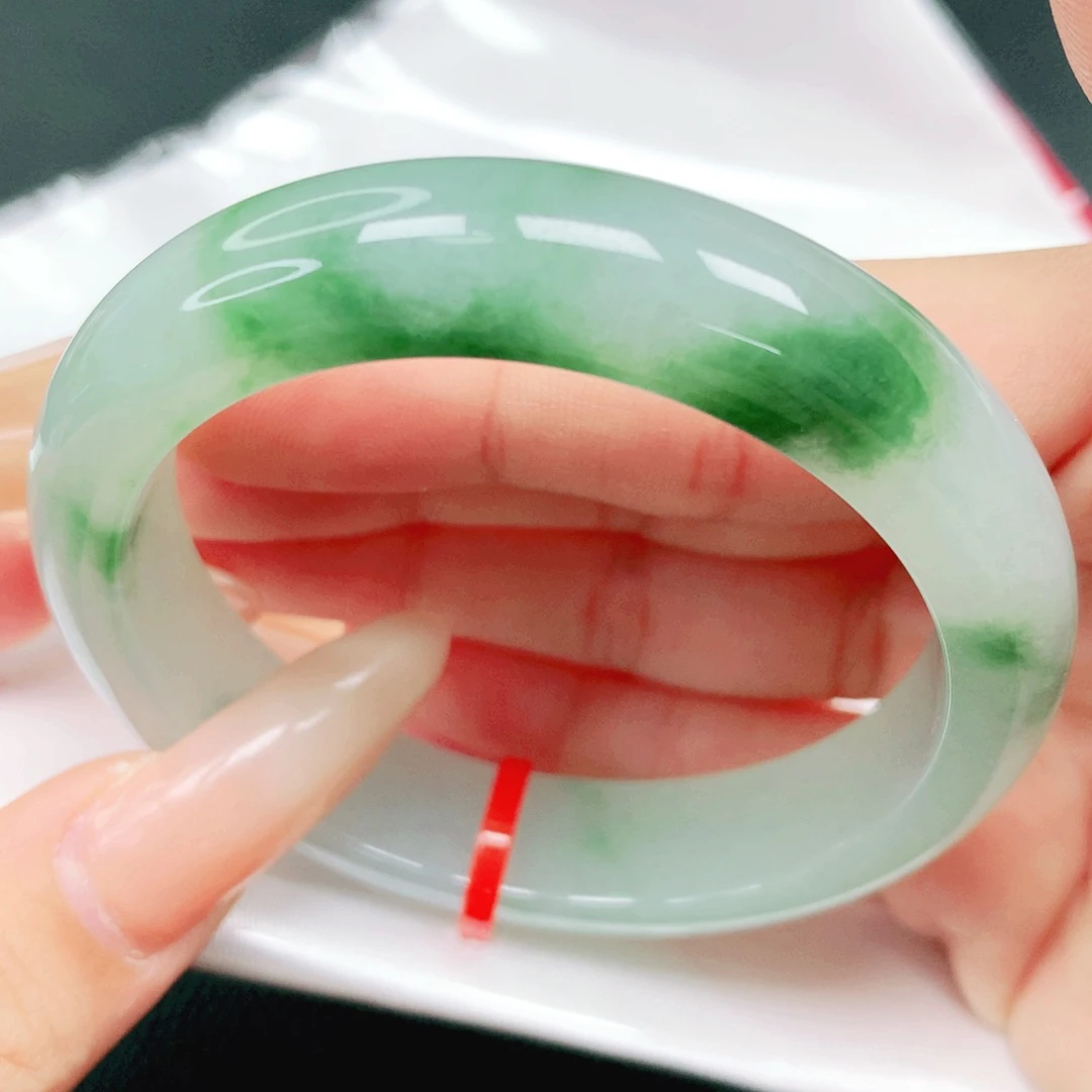 翡翠未镶嵌手镯52