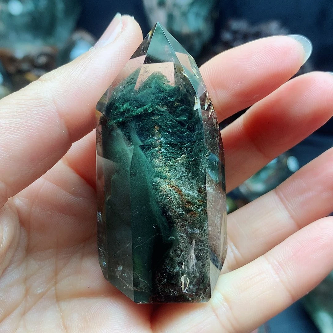 水晶珠宝半成品未镶嵌子*