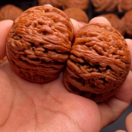 文玩核桃把件秦岭山脉核桃