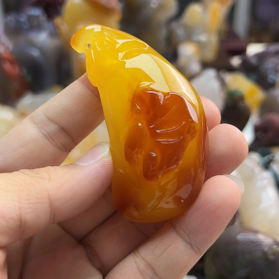 玛瑙/玉髓合金颈饰