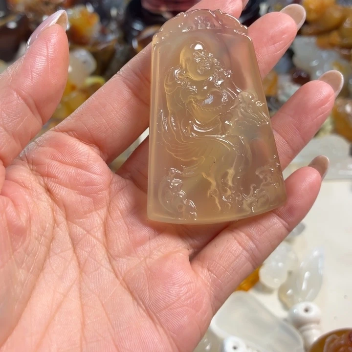 未镶嵌吊坠(不含链)玛瑙/玉髓