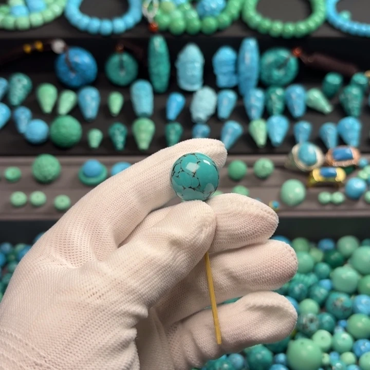 с***о绿色铁线圆珠卡18尺寸