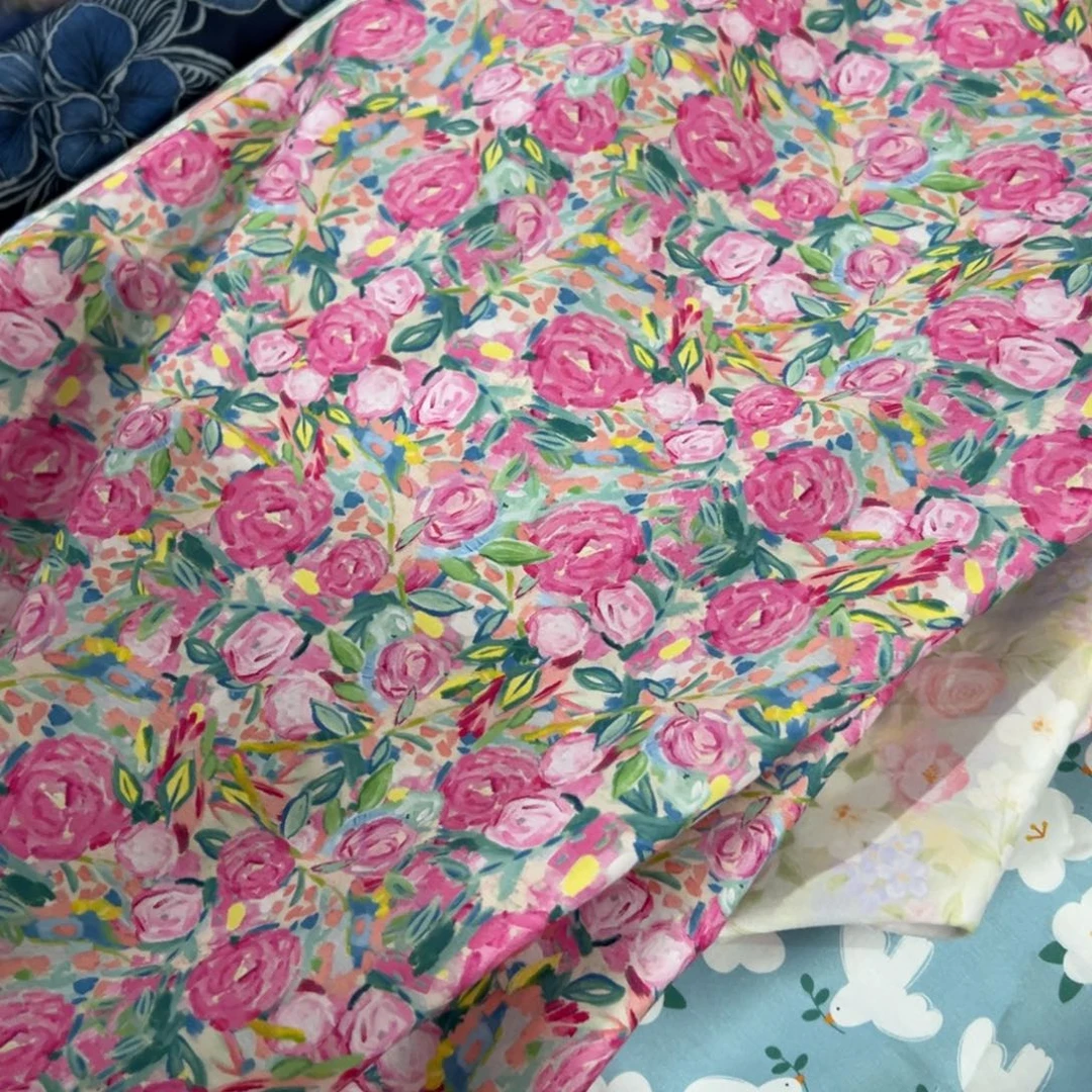 棉一米价纯棉60支贡缎1.1米宽果子E