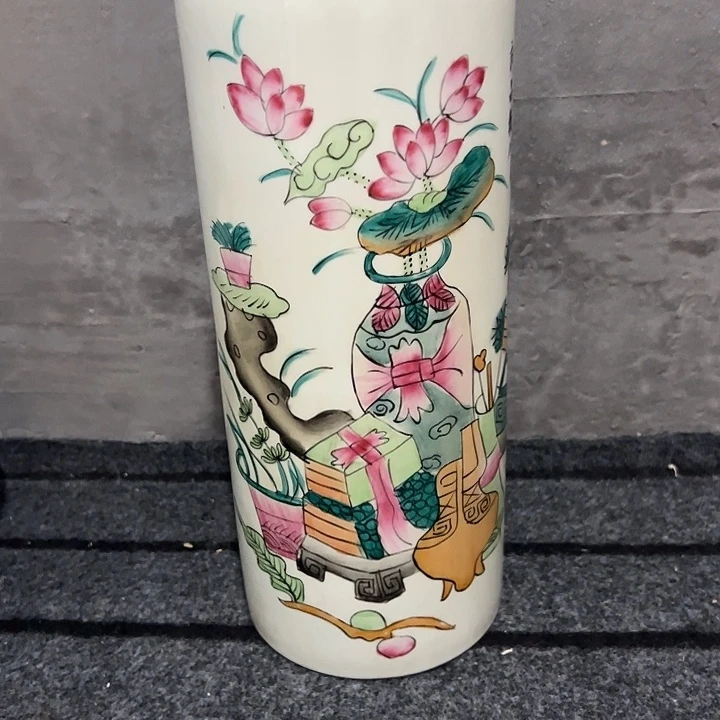 摆件精品陶瓷粉彩摆件