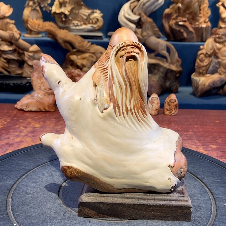 柏木（崖柏）根雕摆件