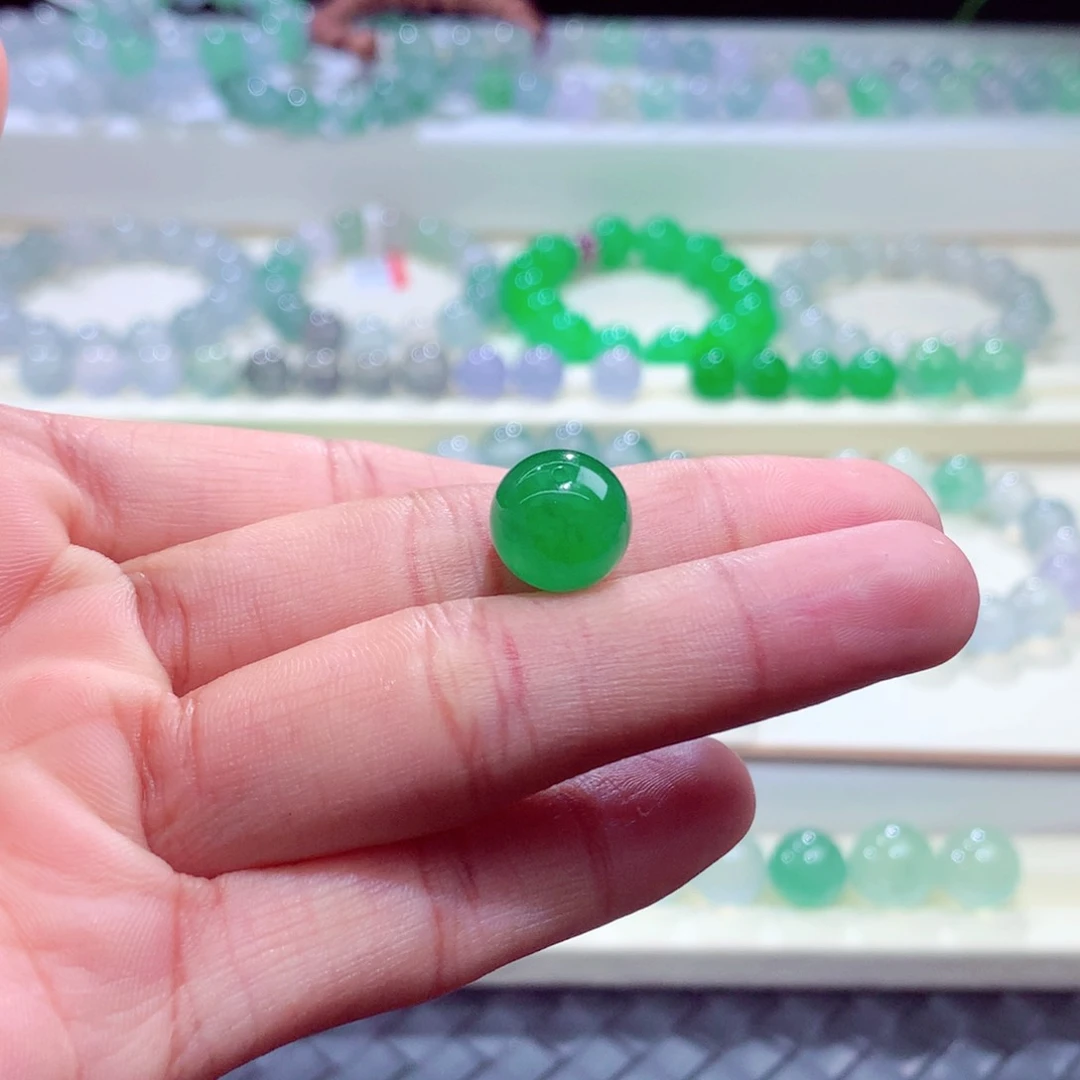 未镶嵌手串翡翠卡11.5