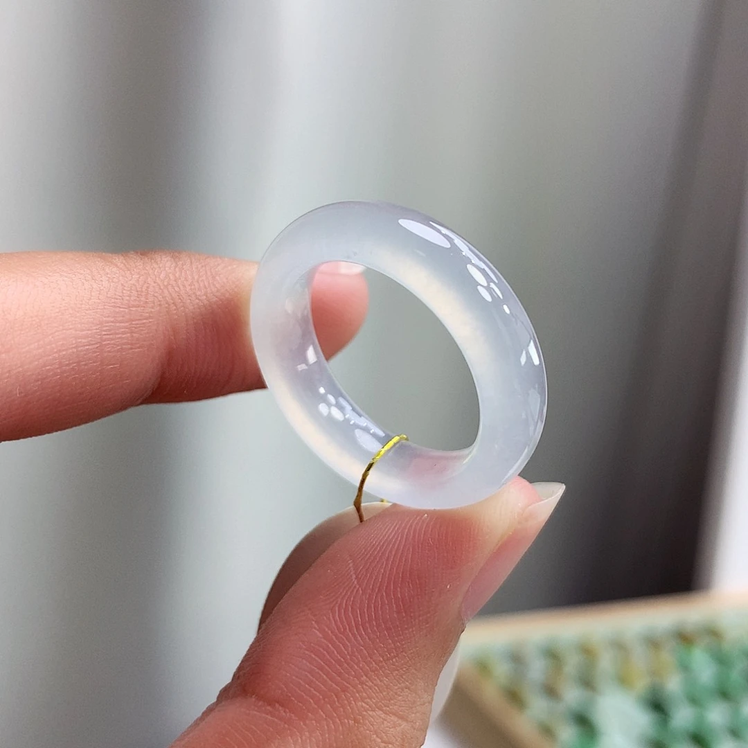 未镶嵌戒指翡翠1617圈