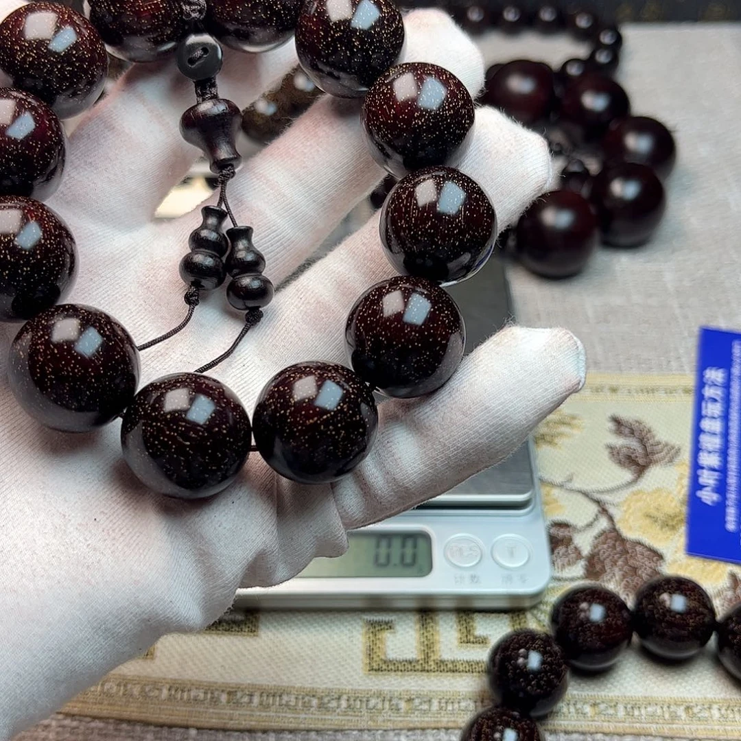 开***心檀香紫檀（小叶紫檀）2.0 12颗 爆星