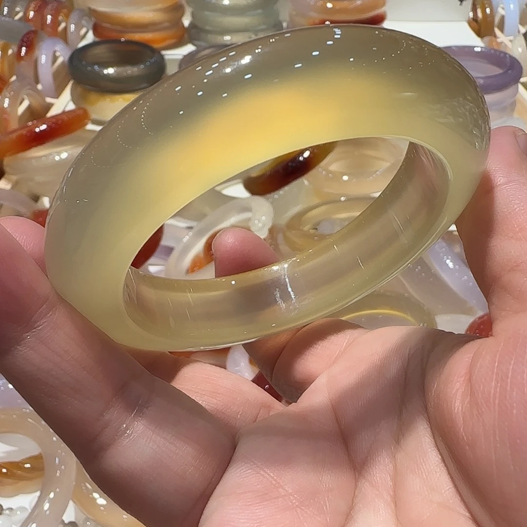 熙***～玛瑙/玉髓未镶嵌手镯