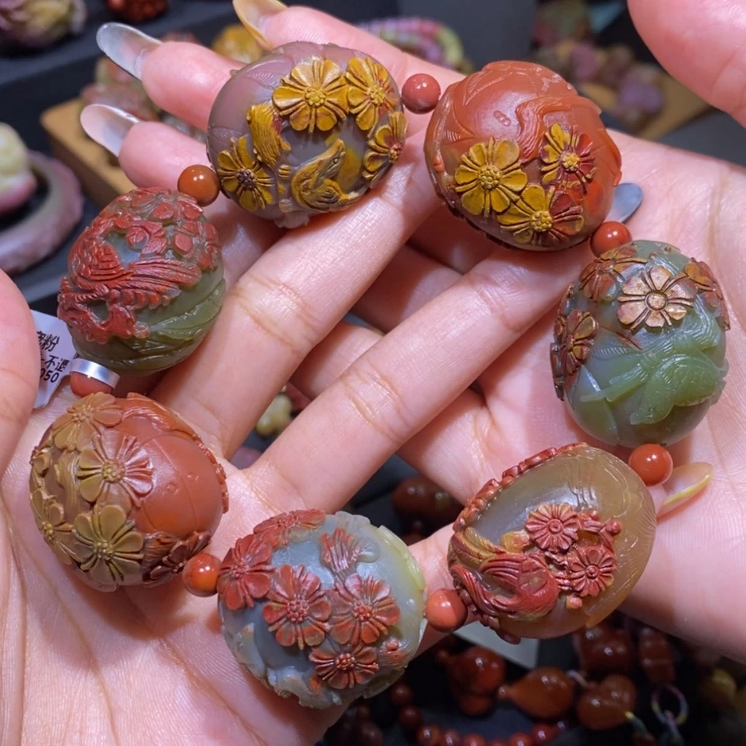 【闪购商品】玛瑙/玉髓手链未镶嵌盐源玛瑙
