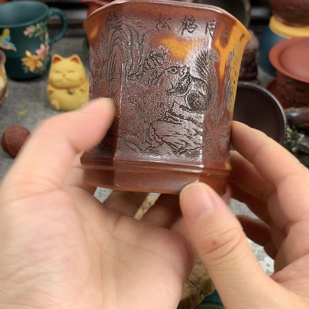茶杯紫砂高端主人杯