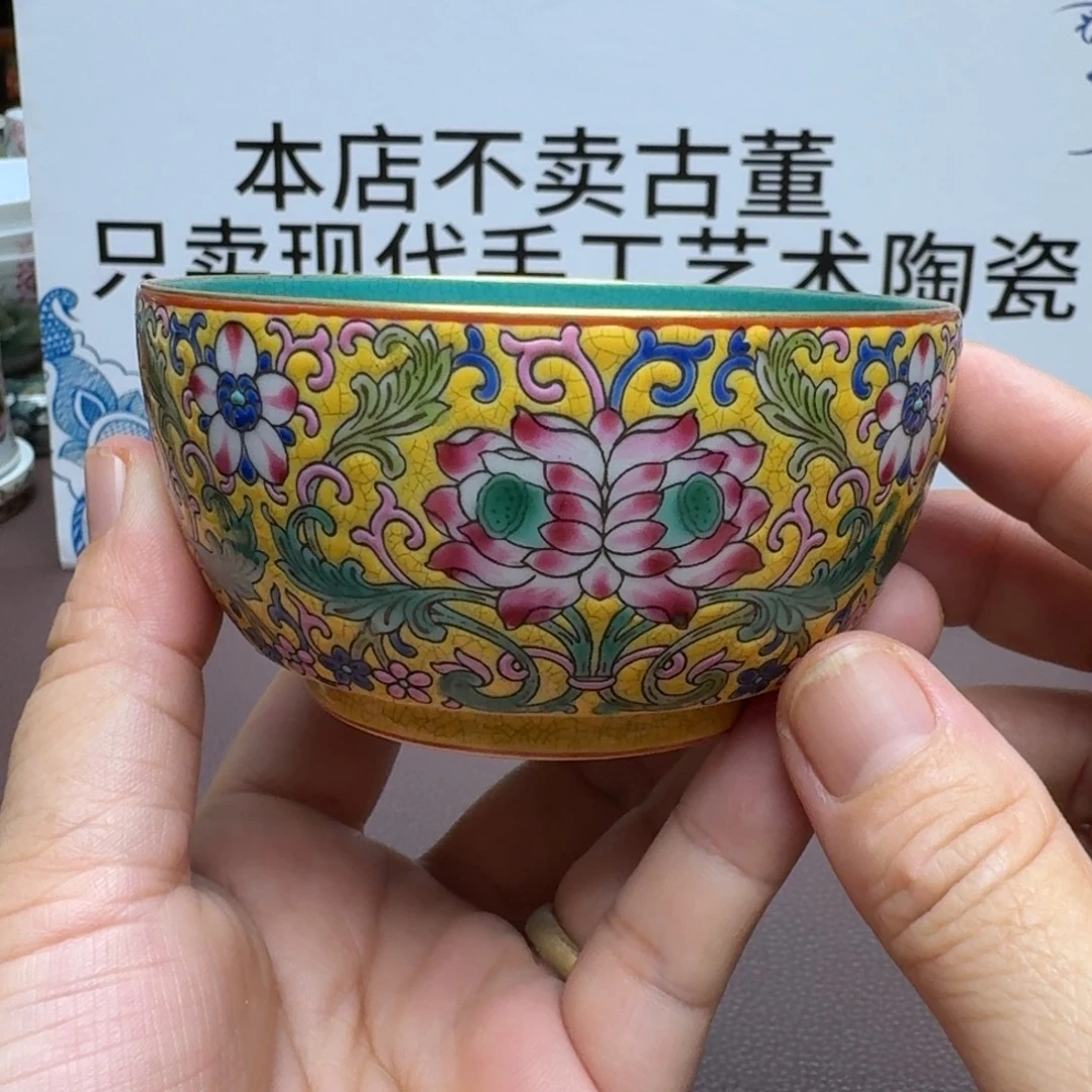 景德镇手工手绘展示