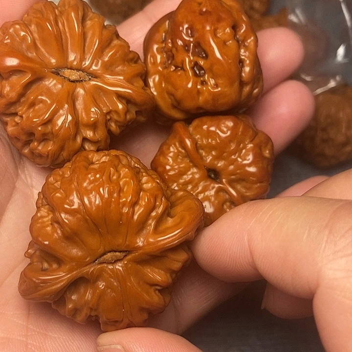 幸***划吊坠文玩核桃白45