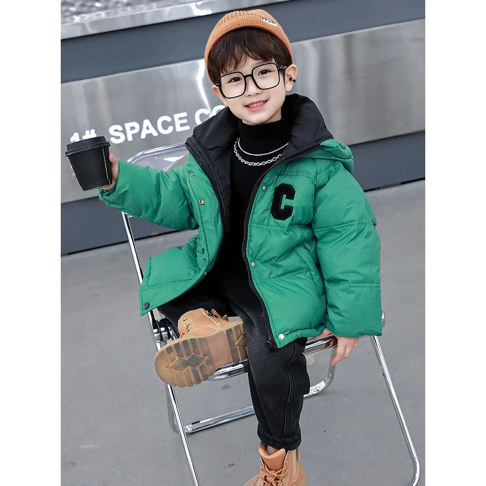 巴拉巴拉男孩女孩男童冬季白鸭绒羽绒服韩版儿童保暖帅气棉衣中小