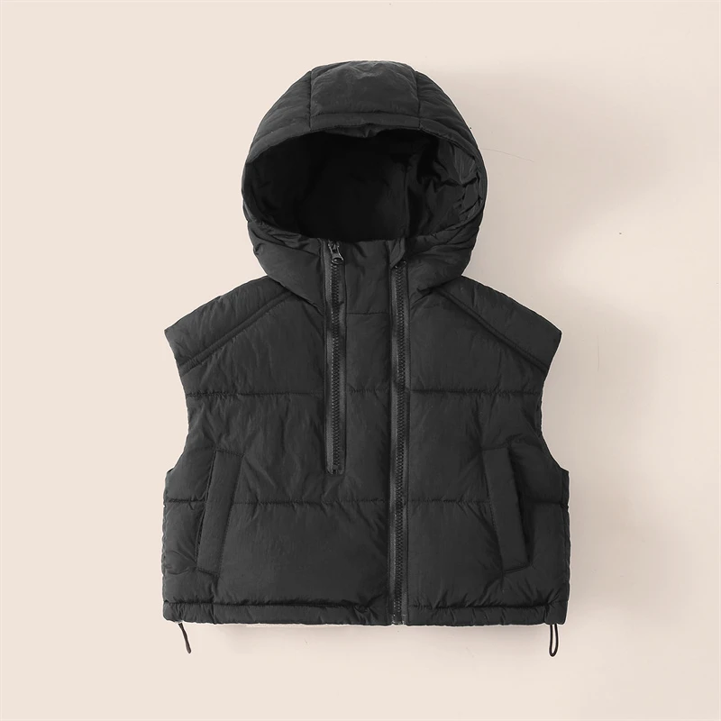 儿童马甲春秋外穿潮酷百搭炸街痞帅爆款男童5岁夹棉马夹男宝外穿6