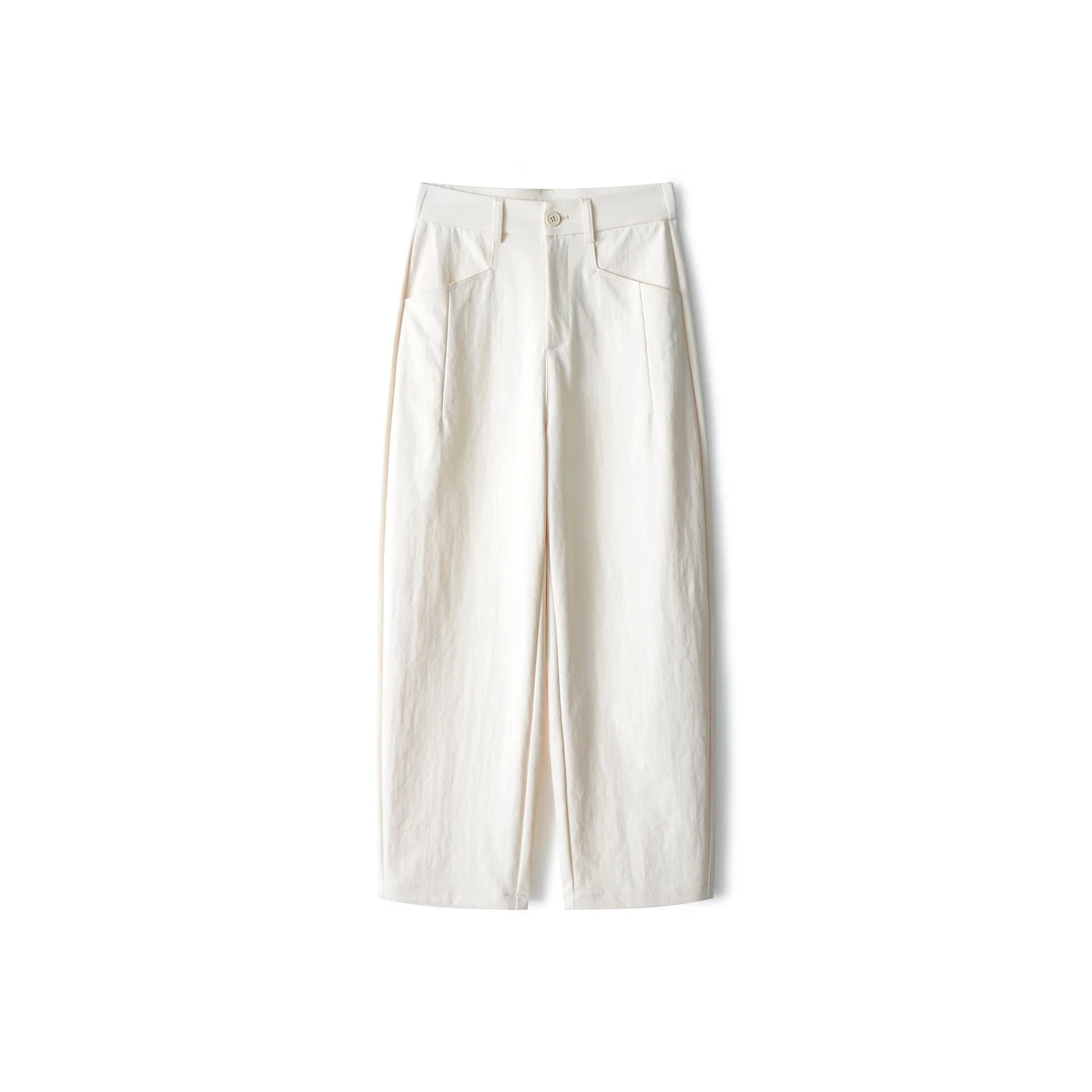 【全家总动员】WENNEW女士春夏窄版直筒新款休闲九分裤K207-3088