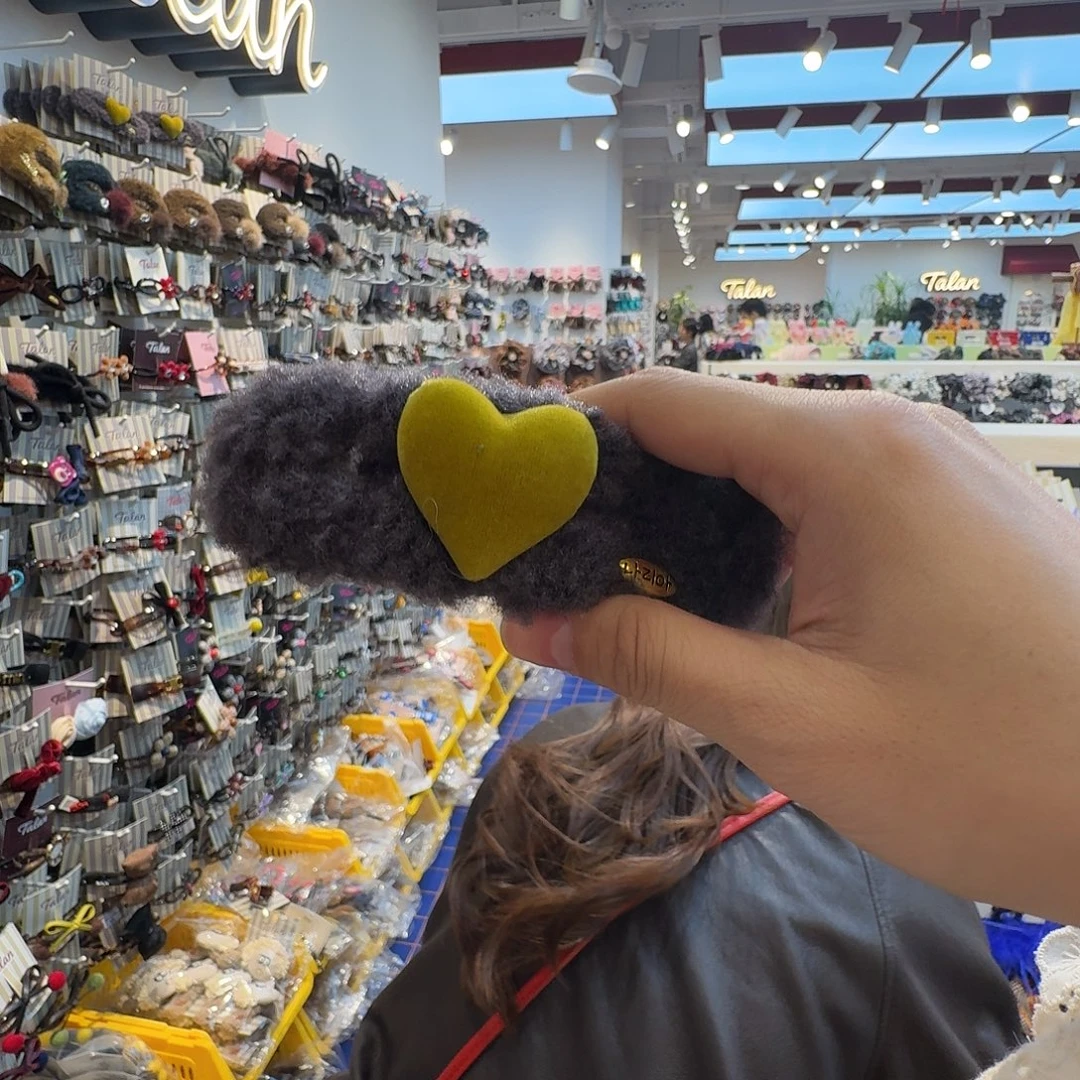 黄色爱心哦哦哦懒人夹