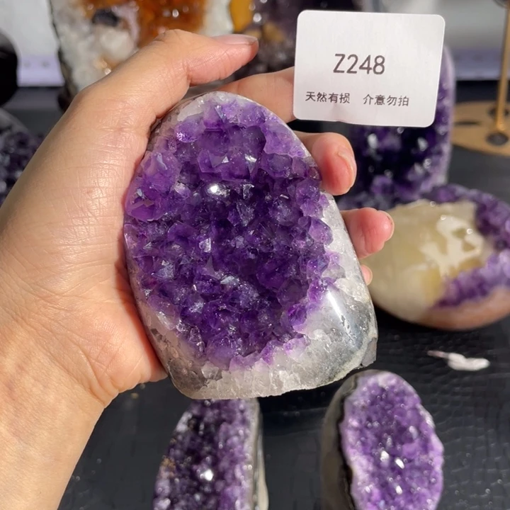 未镶嵌紫晶大型摆件（非配饰）