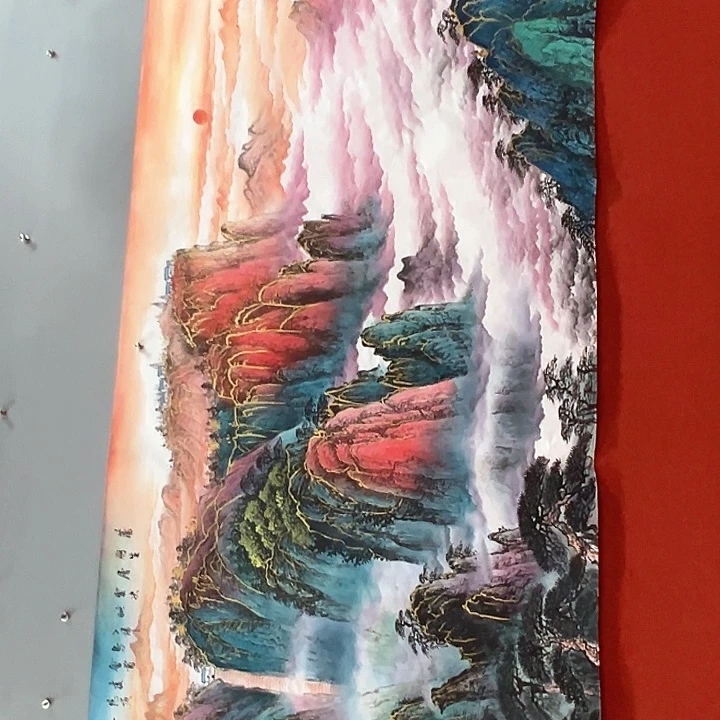 国画新年愿望希望大家身体健康平安快乐