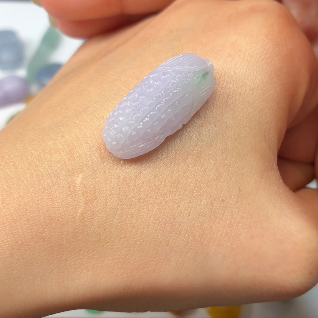 定制翡翠未镶嵌小玉米