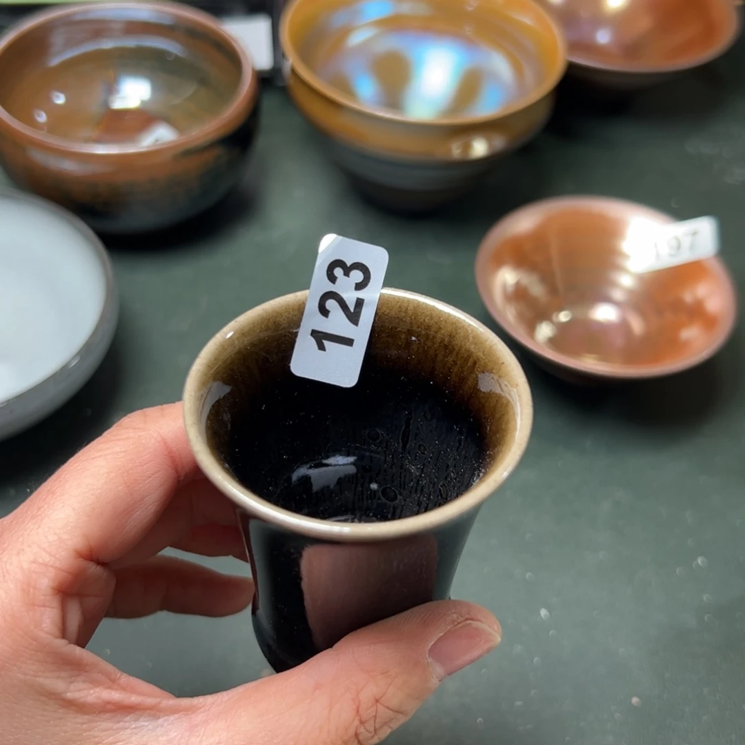 茶盏全手工原矿原釉建盏