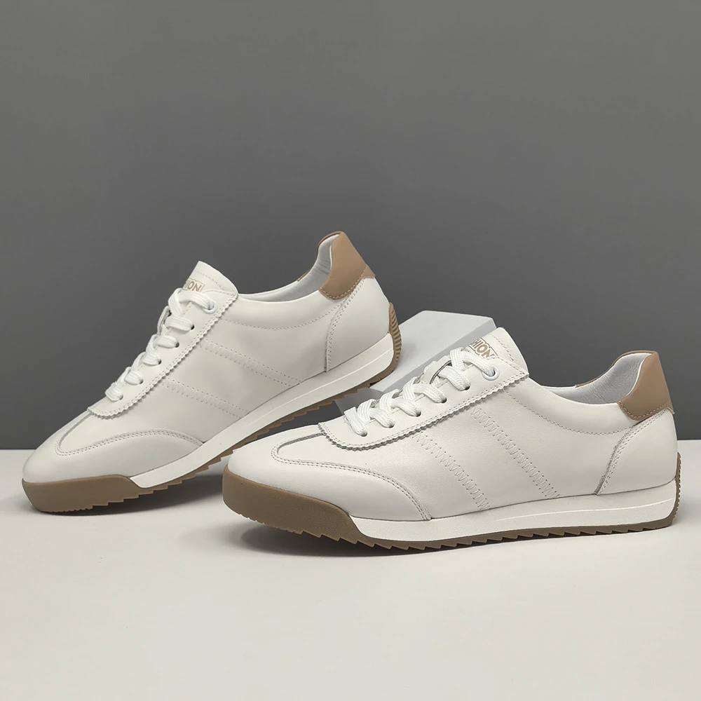 路易圣戈希夏季透气男士阿甘鞋板鞋男款潮流百搭男鞋时尚休闲鞋