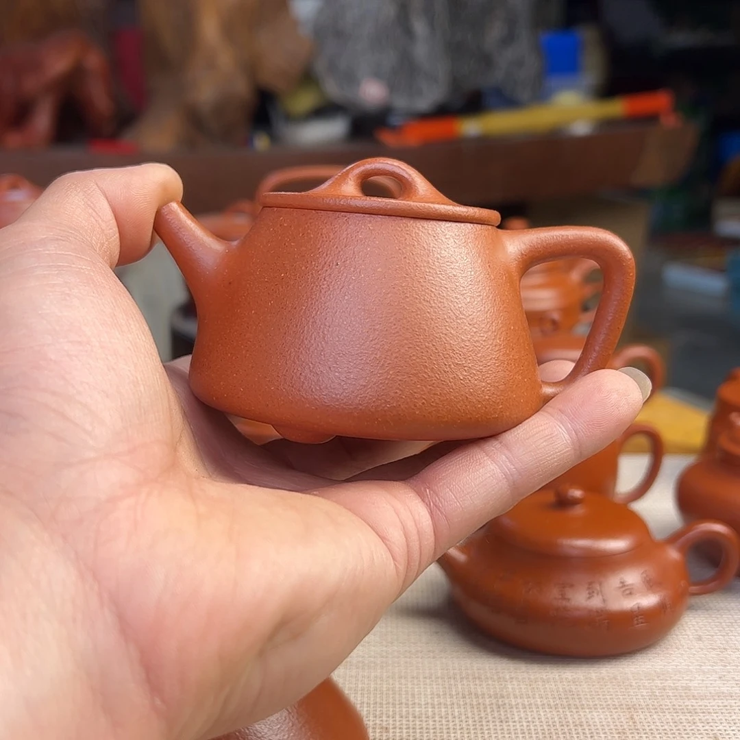 紫砂壶囍*全手工制作高瓢