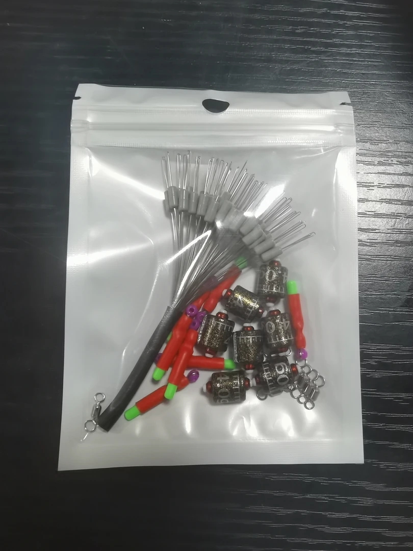 天渔青天渔青太空豆散装硅胶优质斑点水绿大物主线组小配件{7套}