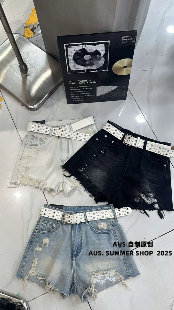 起点家夏季辣妹短裤