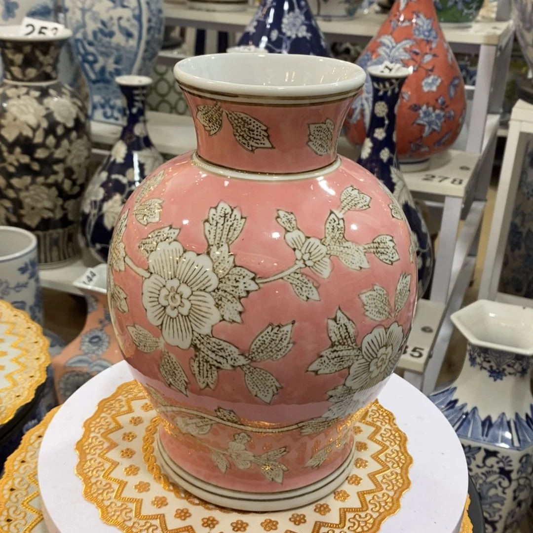 【闪购商品】陶瓷青花瓷花瓶微瑕福利一个
