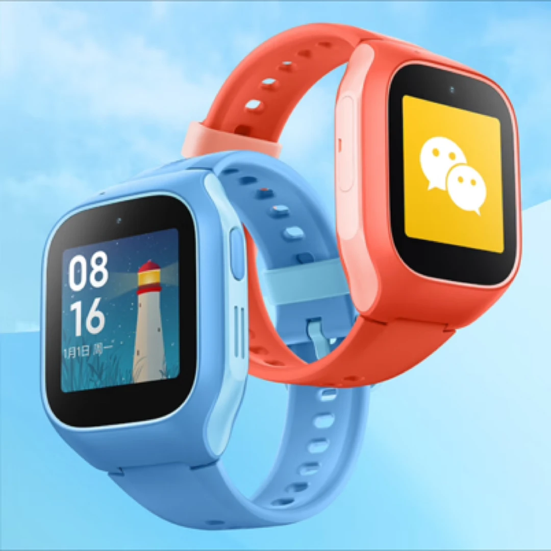95新 Xiaomi/小米 米兔儿童手表6c九重定位海量学习资源防水视频