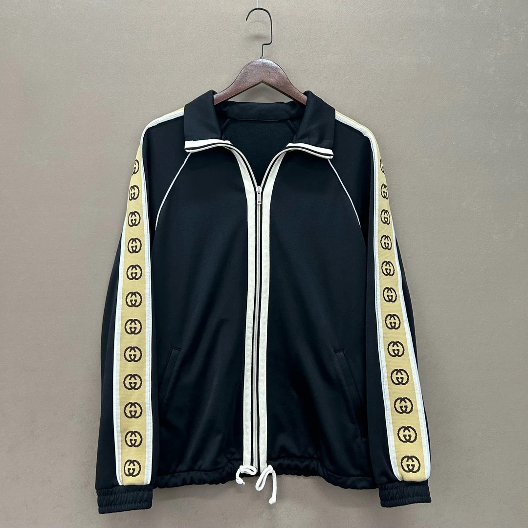 95新 GUCCI/古驰 运动夹克外套3M反光串标logM码00475