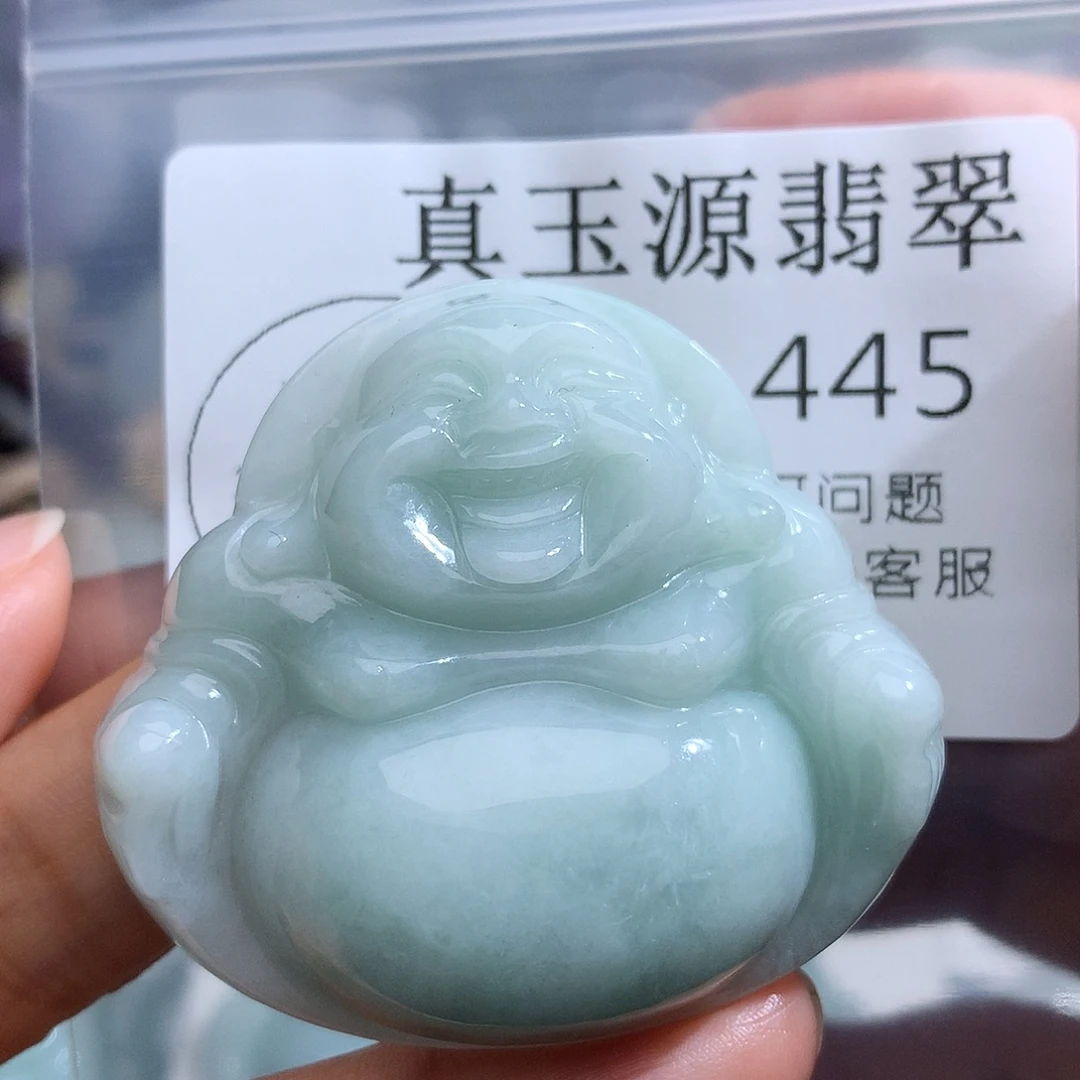 翡翠未镶嵌颈饰445