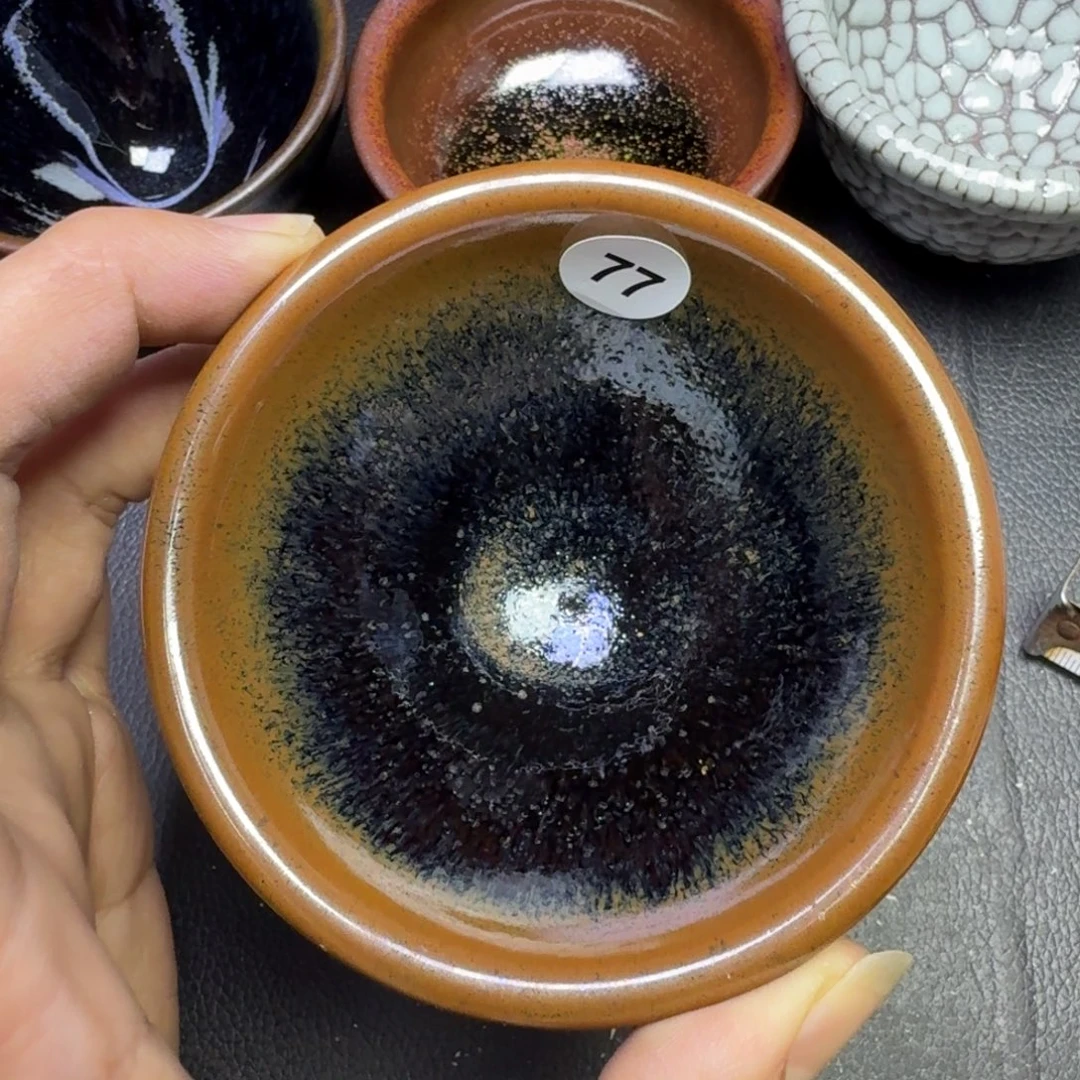 摆件古时茶器建窑建盏77