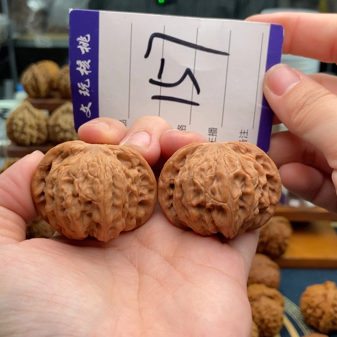 文玩核桃吊坠42正磨