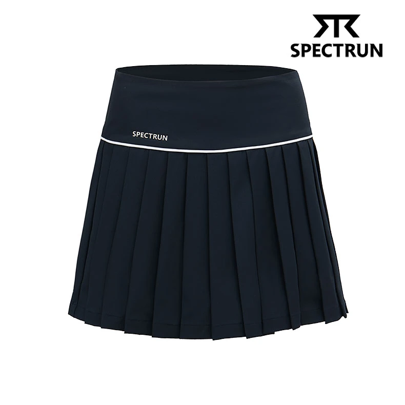 25年款SPECTRUN女士高尔夫学院风时尚梭织短裙ST2SK33047F
