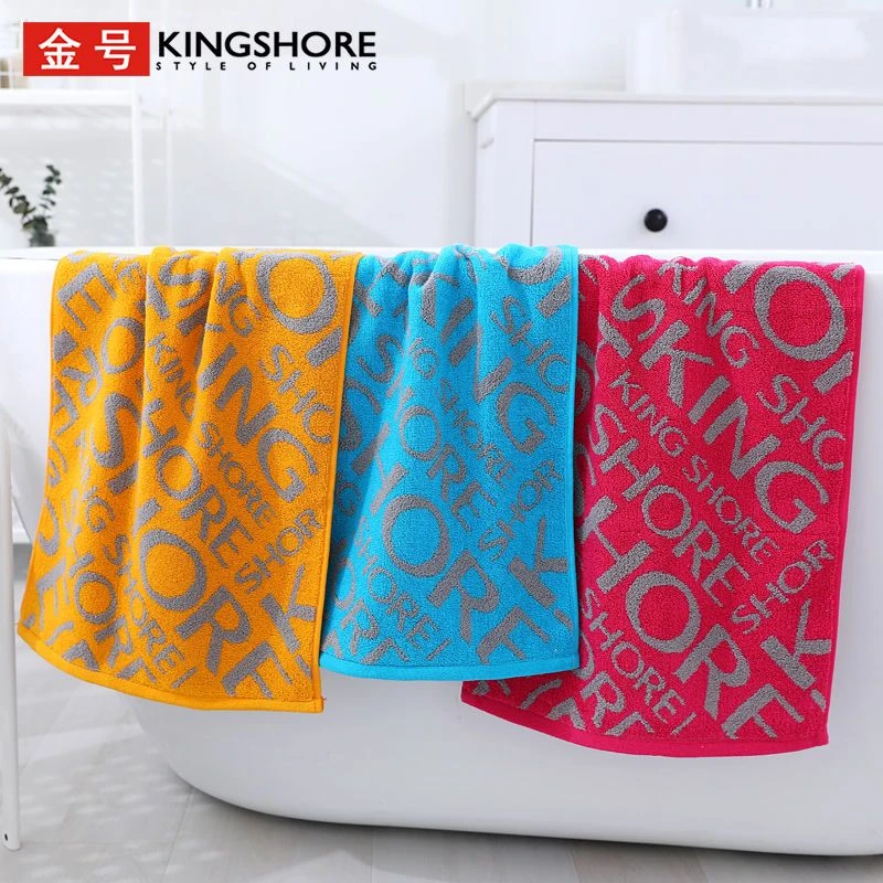 金号毛巾全棉纯棉不掉毛时尚加大加厚柔软家用吸水洗脸情侣面巾