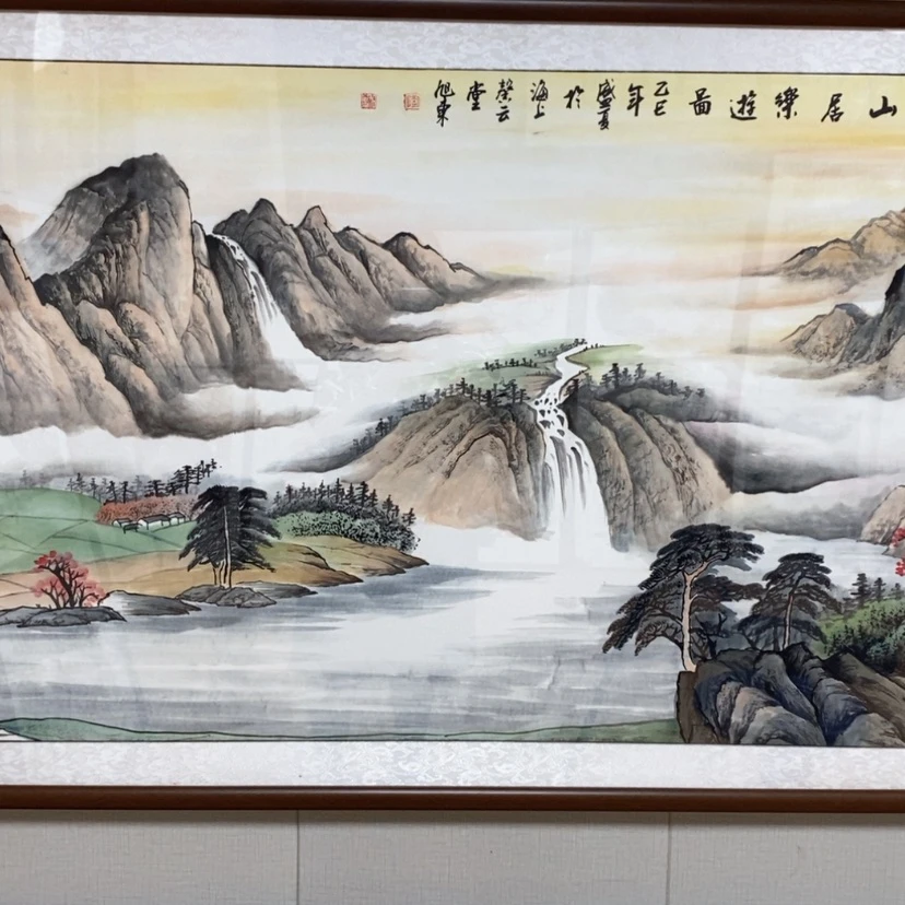 【闪购商品】国画手绘国画带框