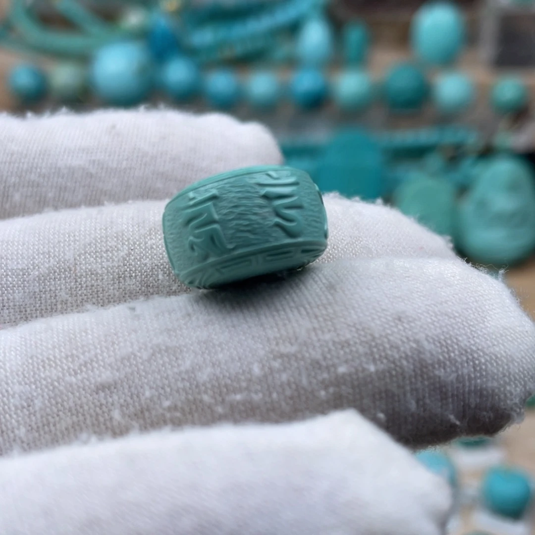 绿松石未镶嵌项链