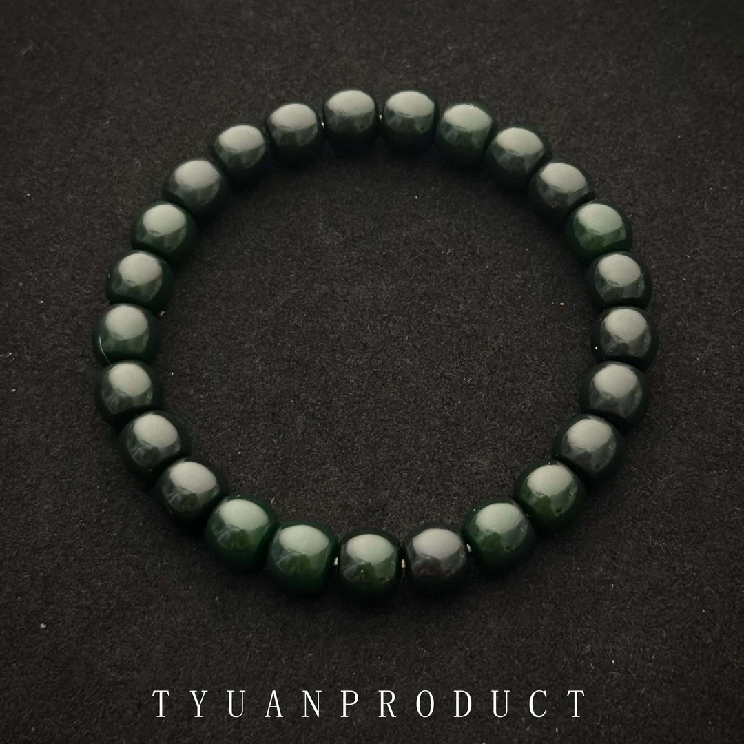 庭院文玩供色菩提根-9*8桶珠单圈-潮流百搭文玩手串